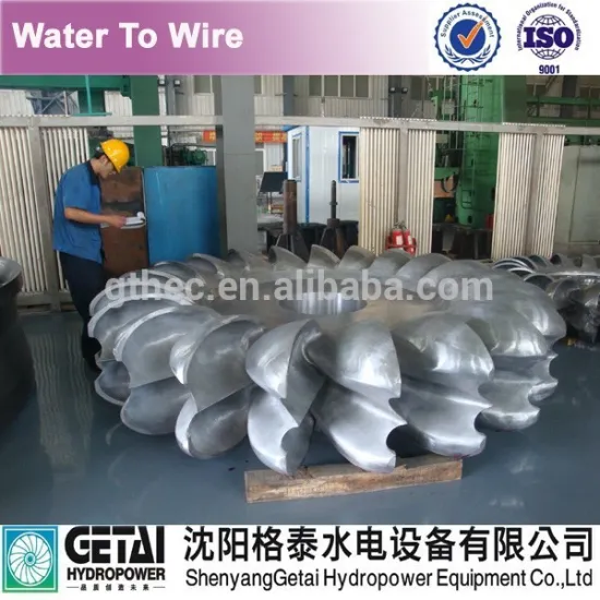 Small hydro power turbine generator wheel