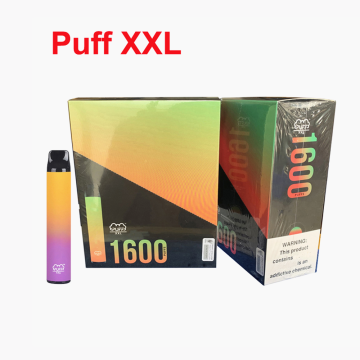 O dispositivo descartável Puff XXL vem com mais de 1600 Puffs