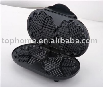 1400W SS Double Waffle Maker