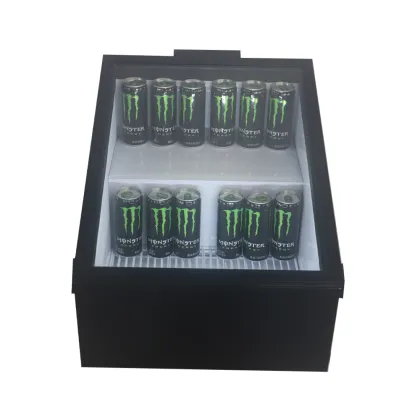 Table Top Chocolate Mobile Cooler Commercial Display Refrigerator