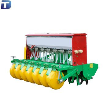 Agricultural no-till fertilizing wheat seeding machine