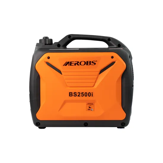 BS2500i 2kW Digital 220V/12V Super Silent Portable Gasoline Inverter Generator