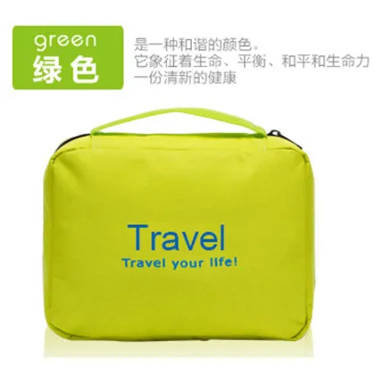 Korean version of the New Travel Toiletries bag folding wash bag waterproof wash bag can be hung
