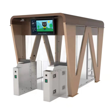 Nuovo gate TurnStile controllato da impronta digitale a piena altezza a piena altezza