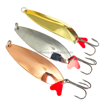 28g 85mm Treble Hooks Fishing Spoons Sea Lure Artículos de Pesca