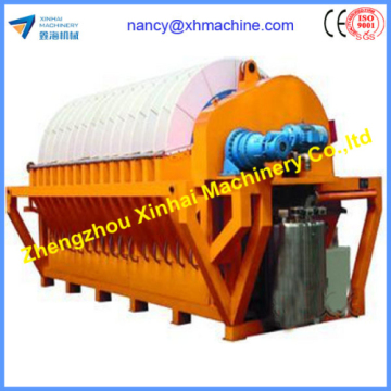 Mine disc vacuum filter