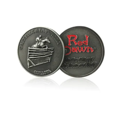 Vintage Embossed Challenge Coin