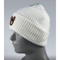 Vinterbjörn broderad stil vinter beanie hatt