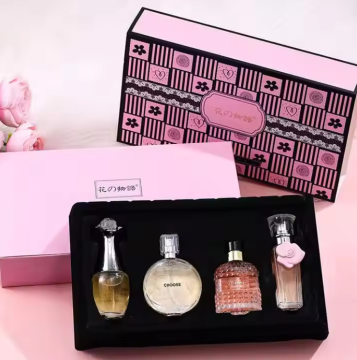 Elegant Woody Scent Perfume Gift Bundle for Her