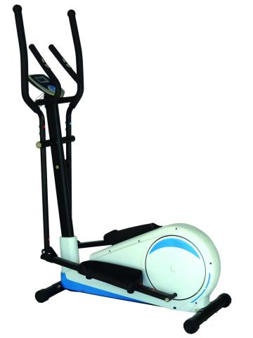 Body Building Blue Noiseless Elliptical Trainer