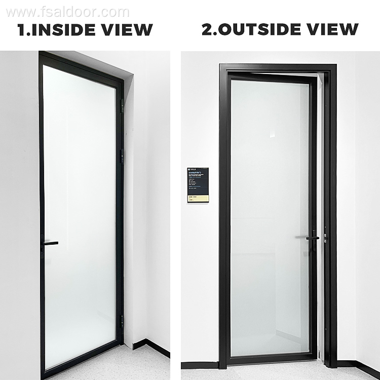 Customizable Modern Design Aluminum Alloy Casement Door