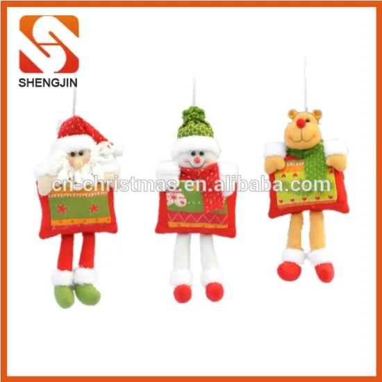 SJ-L6116 Factory sale cute plushd dolls father Christmas decorating toys Santa Claus toys