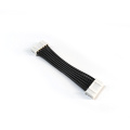 6P Male to Male Co-Directional Black Ribbon Wire