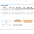 5 pés de 50 watts luminárias de tubo LED