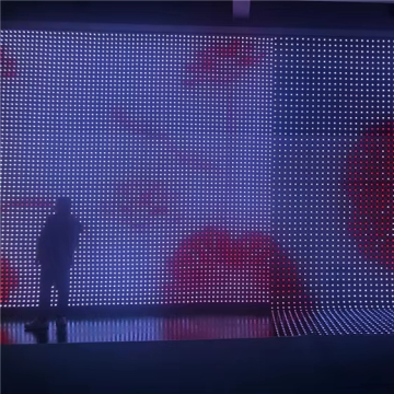 IP67 Waterproof Outdoor LED Mesh Screen for Christmas Advertisements