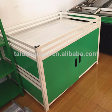 promotional platforms desk used in shop/ supermarket