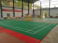 Badminton -Wettbewerb mit Sandmuster PVC -Bodenbelager