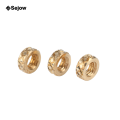 CNC Machining Anodizing Gold Plating Screws Nuts