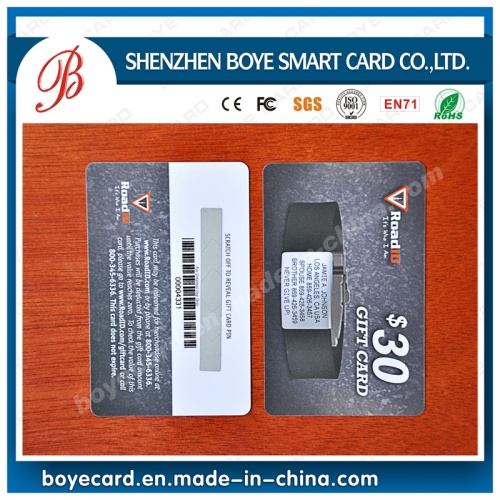 Promotional Gift_PVC Scratch Card