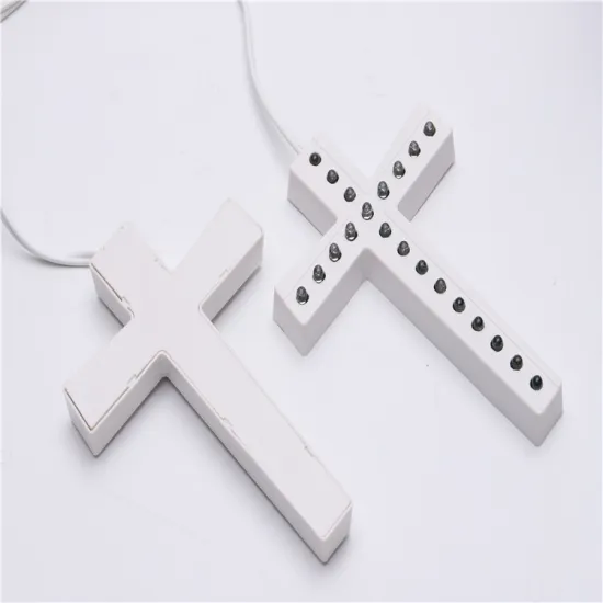 White LED Cross Light - Catholic Christian New Gifts with LED Night Light
