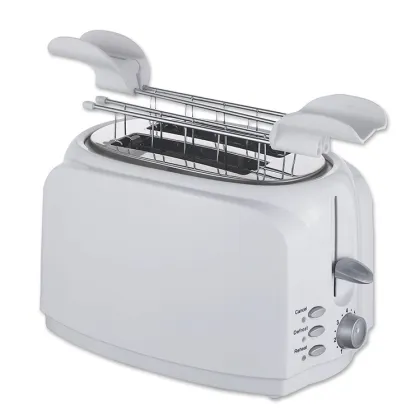 Affordable Bagel Bread Toaster with Wide Slots and Manual Settings