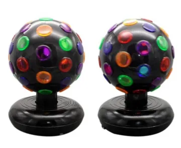 6 Inch Disco Ball Lamp for Home Decor and Parties - Family Party Light