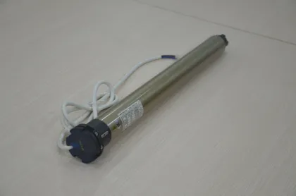 Tubular motor for roller shutters