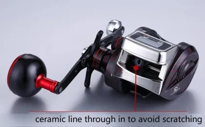 Daiwa Baitcasting Reel with Durable Saltwater Nylon Spool
