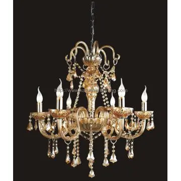 Amber Chandelier Crystal