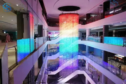 LED DMX Pixel RGB Ball 3D pixel balls 