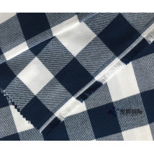 Super Soft Check Woven Twill 100% Cotton Fabric