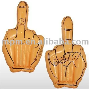 Manufacturer Inflatable Middle Finger Hands for Sports