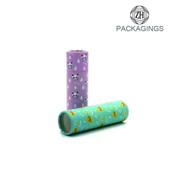 Colorful cardboard tube for packaging/round box