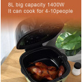 Big Capacity Electric smart air fryer oil free 8L