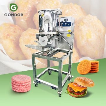 Automatischer Hühnernugget und Hamburger Patty Maker für Fischfinger und Mini -Reisburger