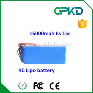 RC uav drone battery 22.2V 7500mah lipo battery pack customization