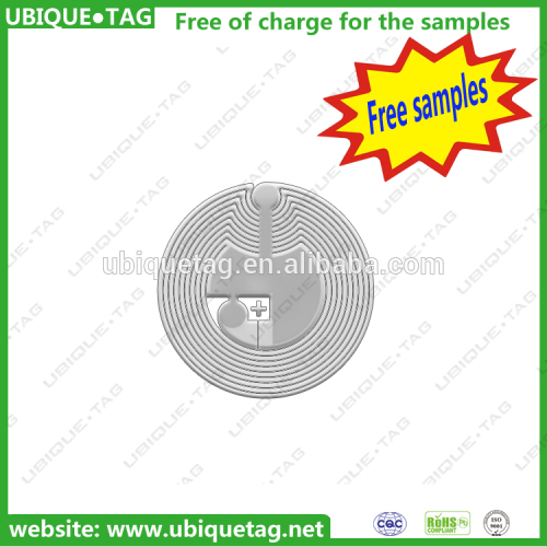 UBIQUE! Customized professional Plastic Tracking Clothing RFID Tag