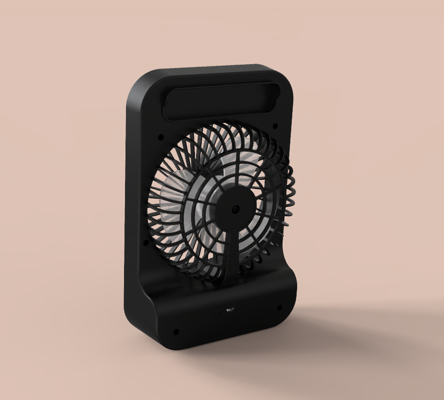 Mini Fan Kn L2885 Black 2