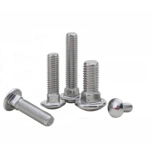 steel hanger bolts AISI304 Stainless Steel carriage bolt low price Manufactory