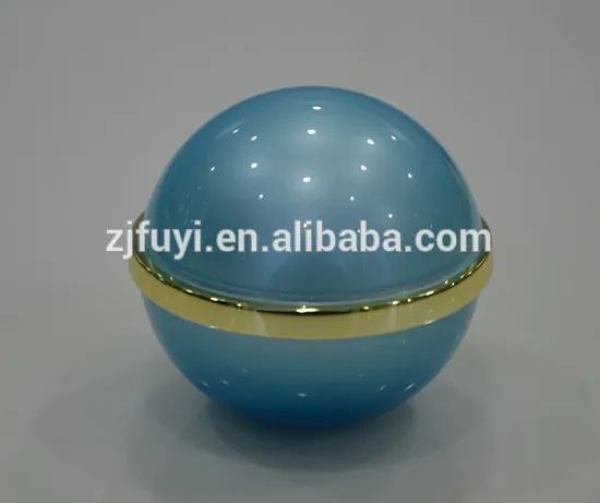 15g/30g/50g/200g Ball-shaped Plastic Acrylic Cosmetic Packaging Skin Care Cream Jar