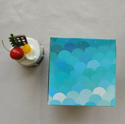 White Cube Boxed Upright Boxed Facial Paper Tissue