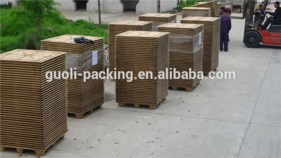 Direct selling 1100x1100x135mm Compress wood pallet