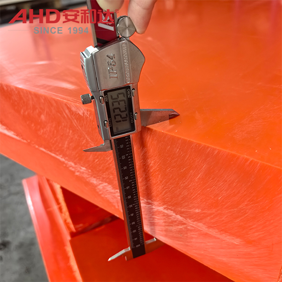 120mm POM Sheet Orange