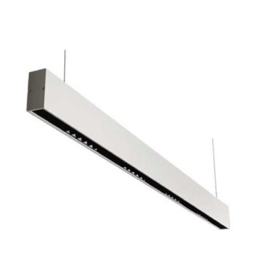 LEDER White Pendant Mounted 20W LED Linear Light