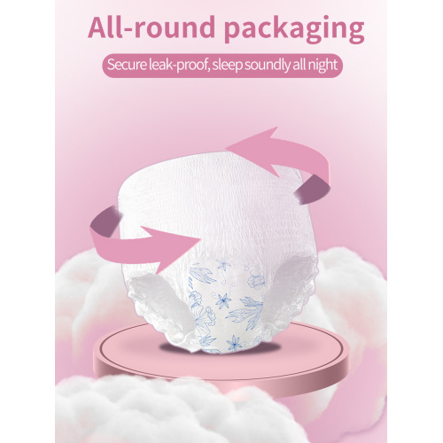 Pantalones de período de protección de múltiples capas para seguridad durante la noche