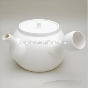 2014 high quality ceramic coffee pot with big handle