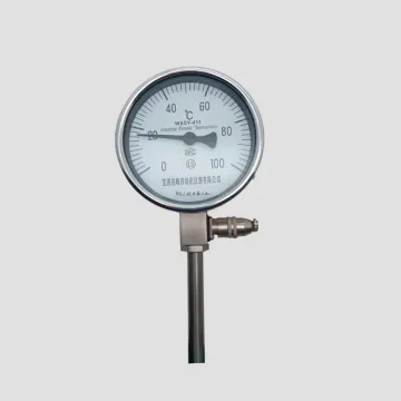 Accurate Industrial Bimetal Thermometer Temperature Gauge 100mm
