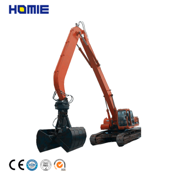 Hydraulic Clamshell Bucket Attachment for 18-24 Ton Excavators