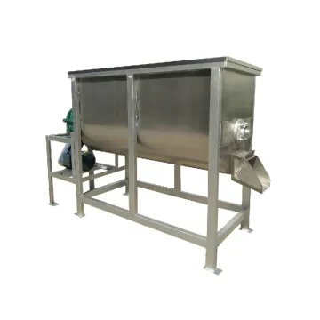 Industrial Pet Food and Fish Feed Mixer: Ribbon Blender & Concrete Mixer for Wet Food