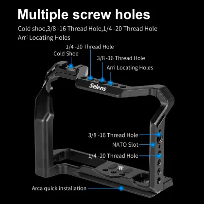 Fujifilm X-T5 Camera Cage for Shooting Enthusiasts